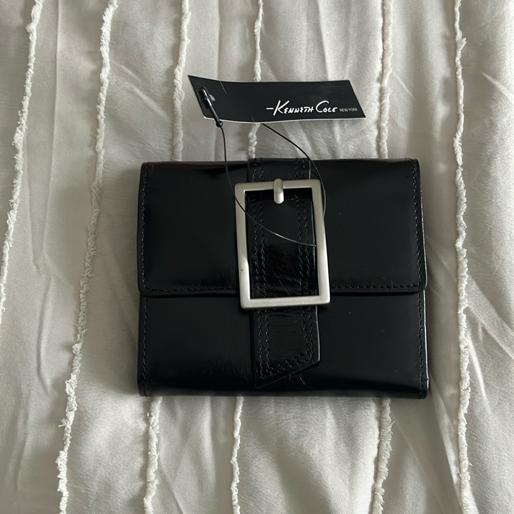 NWT Kenneth Cole Black Wallet